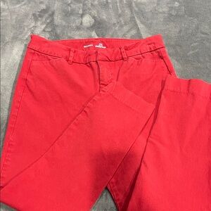 Old Navy Vibrant Red Skinny Pants